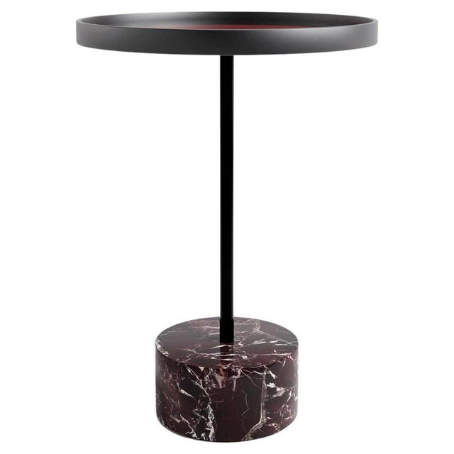 Black Occasional Table in Marble and Wood by Piero Lissoni for Cassina For Sale - Image 8 of 8