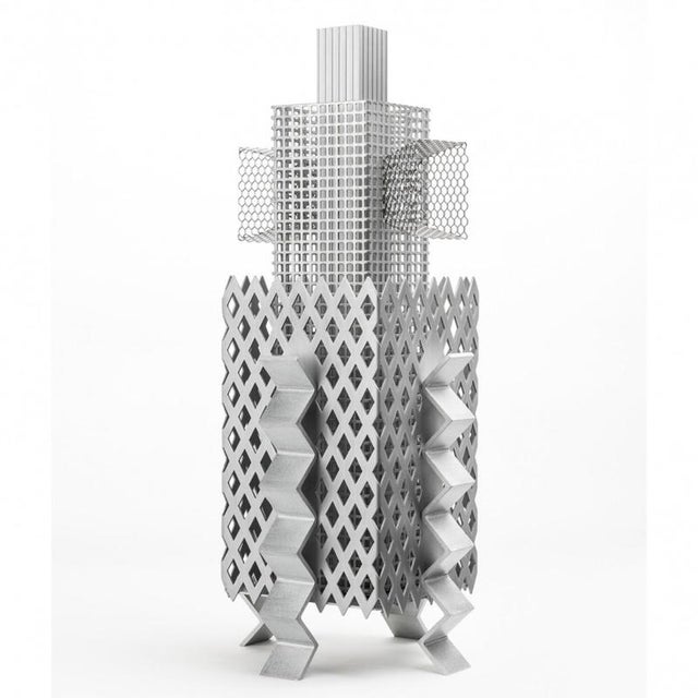 Raw & Rainbow Bruto Sculpture in Powder-Coated Aluminum by Altreforme For Sale - Image 6 of 9