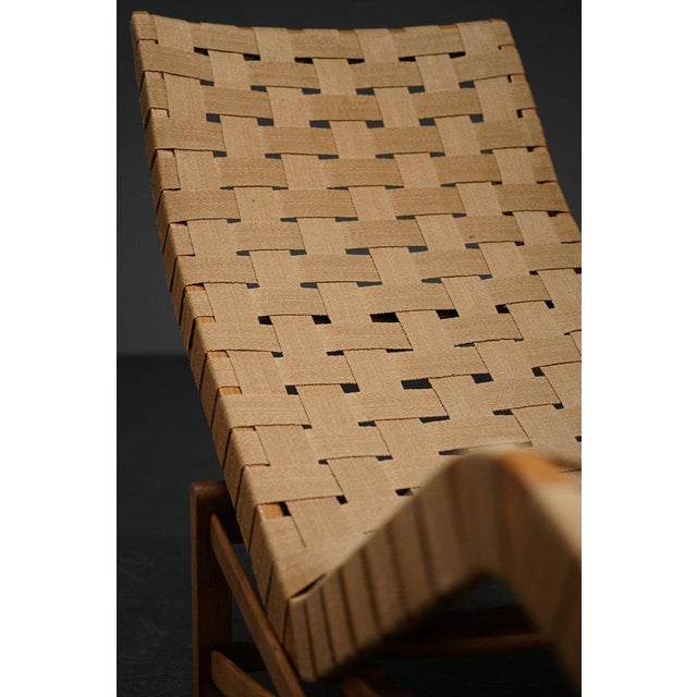 Mid-Century Modern Adjustable Chaise Longue For Sale - Image 14 of 18