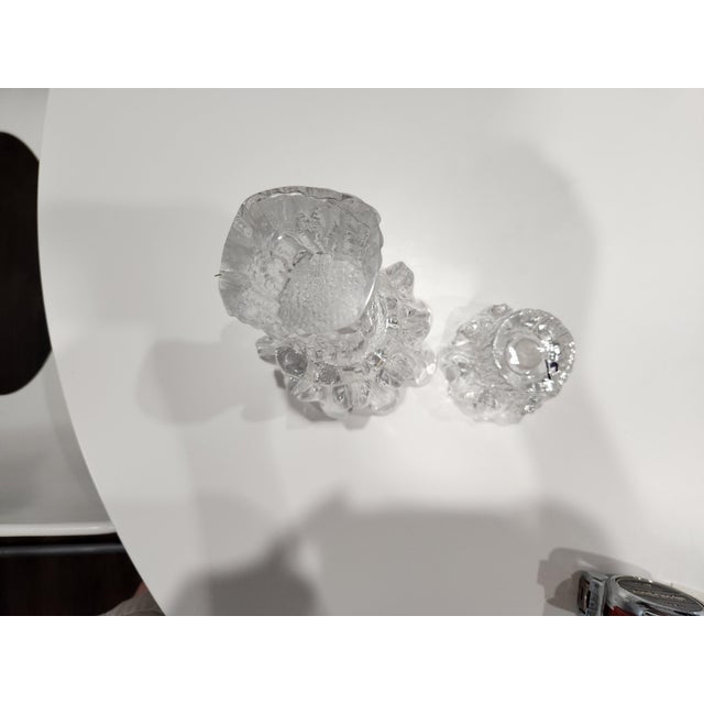 Mid-Century Modern 1970s Candlesticks From the Sunflower Series by Göran Wärff- Set of 2 For Sale - Image 3 of 3