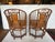 Chippendale Rattan & Bamboo Armchairs With Bird Decoration -a Pair For Sale - Image 3 of 10