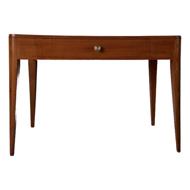 Émile-Jacques Ruhlmann French Art Deco Style Leather-Top Writing Desk For Sale