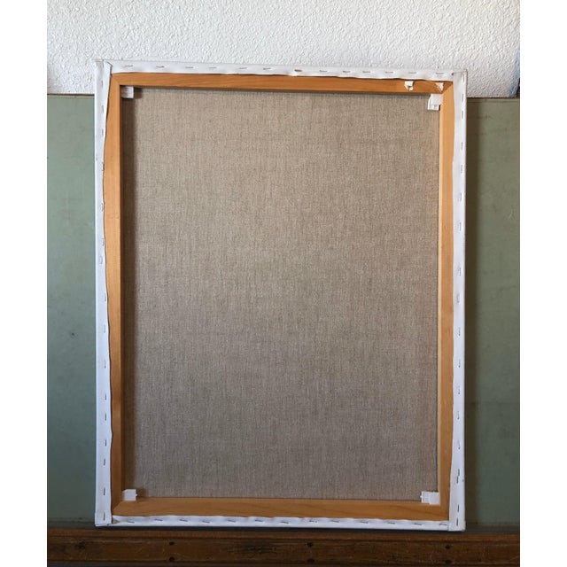 Rudi Molacek, Austrian Contemporary Abstract Expressionist Painting Vertical Lines of Color, 2008 For Sale - Image 4 of 6