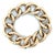 Pomellato, Silver-Topped, 18k Rose Gold and Brown Diamond Tango Bracelet, 14cttw For Sale - Image 4 of 9
