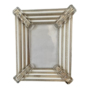 Murano Glass Picture Frame by Archimedes Seguso