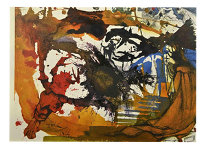 Salvador Dali, Linea Electa, Lithograph, 1964