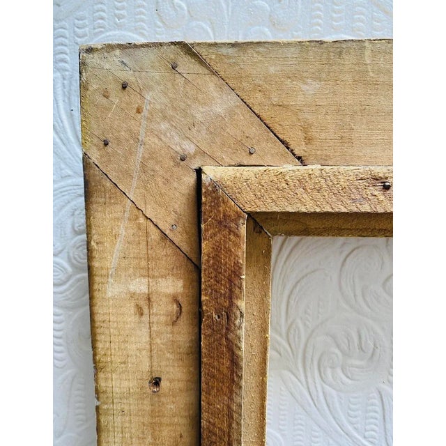 Art Nouveau Antique 1910s Newcomb Macklin Gold Gilt Frame For Sale - Image 3 of 13