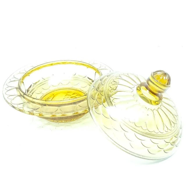 1950s Art Deco Butter Bowl, Sweden, 1950s For Sale - Image 5 of 8