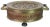 Antique French Victorian Reticulated Round Brass Foot Warmer Burner 11" For Sale - Image 11 of 11