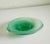 Mid 20th Century Murano Style Jade Green Glass Soap Dish For Sale - Image 5 of 6
