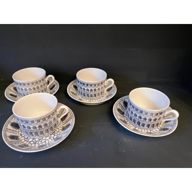 I imported these beautiful cups and saucers from Italy. nothing is more chic than sipping a cappuccino in vintage...