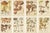 Barla, Mycology Illustrations of Various Fungi, 1890, Prints, Set of 8 For Sale