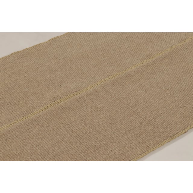 Rug & Kilim's Contemporary Rez Kilim Flatweave Rug With Solid Field Design For Sale In New York - Image 6 of 10