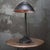 Industrial Brown Cast Iron Table Desk Light from Erpe, Belgium For Sale - Image 4 of 7