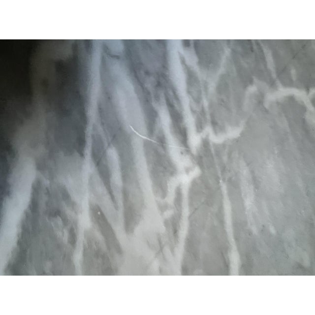 Bardiglio Round Marble Table For Sale In New York - Image 6 of 6