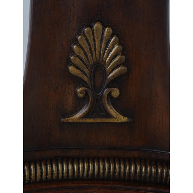 Maitland Smith Round Empire Style Inlaid Top Center Table For Sale In Philadelphia - Image 6 of 13