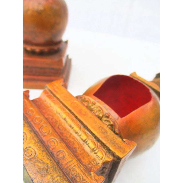 Antique Sino-Tibetan Stupas - a Pair. For Sale In New York - Image 6 of 7