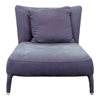 Maxalto Febo Upholstered Chaise Lounge by Antonio Citterio – Made in Italy For Sale