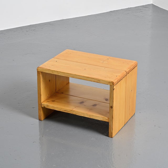 Pine Side Table from Les Arcs, France, 1970 For Sale - Image 9 of 11