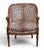 Louis XVI Style Carved Ram’s Head Armchairs in Leopard Upholstery- A Pair For Sale - Image 4 of 11