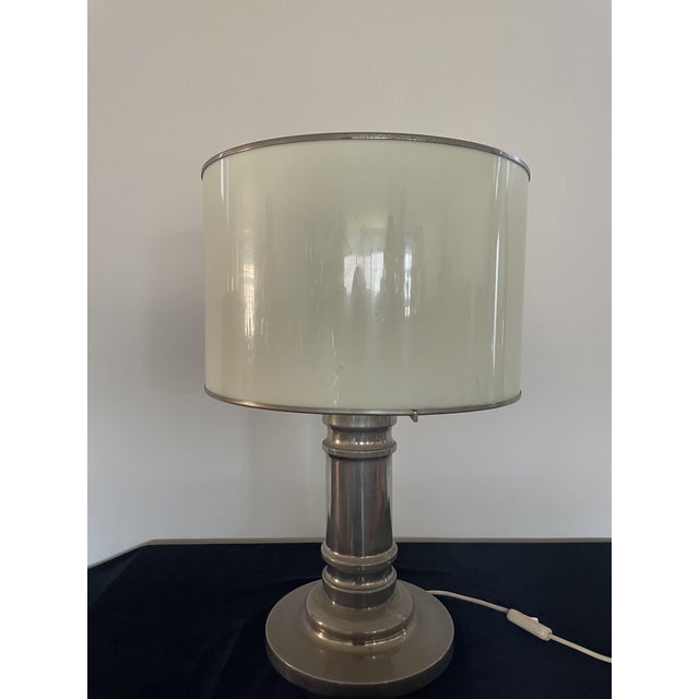 1970s Metal and Acrylic Glass Lamp attributed to Vit Kellj, 1970s For Sale - Image 5 of 6