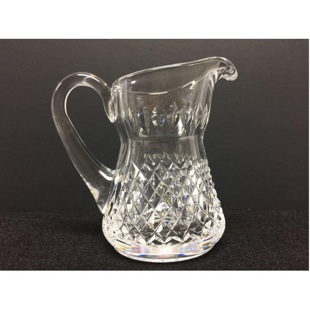 Waterford Crystal Cream & Sugar Bowl in Alana Pattern a Pair Chairish