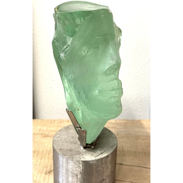 Late 20th Century Suzanne Regan Pascal Slag Glass Sculpture For Sale - Image 14 of 14