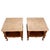1960s Pair of Vintage Queen Anne Carved Side Tables W/ Portuguese Marble Tops For Sale - Image 5 of 12