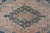Early 20th Century Antique Turkish Oushak Rug in Rich Blues and Earth Tones For Sale - Image 5 of 10