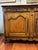 18th Century French Provencal Cabinet, deeply carved with exceptional patina. Original Hardware has missing knob on left...