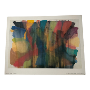 1960s Morris Louis Unframed Lithograph