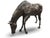 Bronze Grazing Horse Garden Sculpture For Sale - Image 15 of 17
