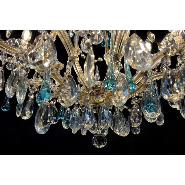 Greta Gargo Tears Murano Chandelier, 1950s For Sale - Image 6 of 17