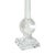 Stowe Acrylic Accent Table, Clear For Sale - Image 4 of 6
