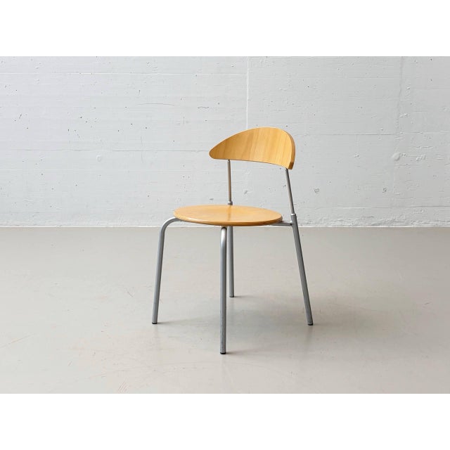1990s Stackable Round Studio Chair from Bemefa, 1990s For Sale - Image 5 of 18
