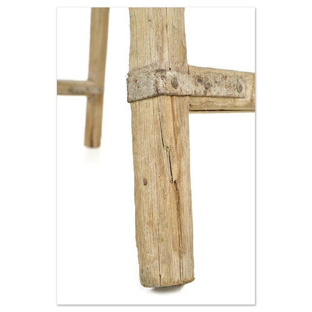 Large Wooden Stepladder For Sale - Image 4 of 7