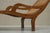 Sculptural Colonial Chaise Lounge in Wood and Webbing, 1930s For Sale - Image 3 of 15