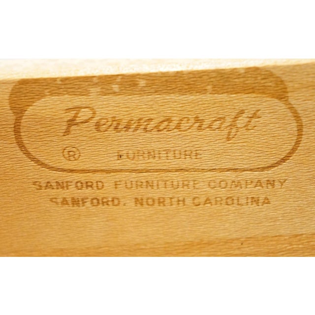 Permacraft / Sanford Solid Cherry Early American Traditional 24" Open Cabinet Nightstand 79-32 For Sale - Image 9 of 13