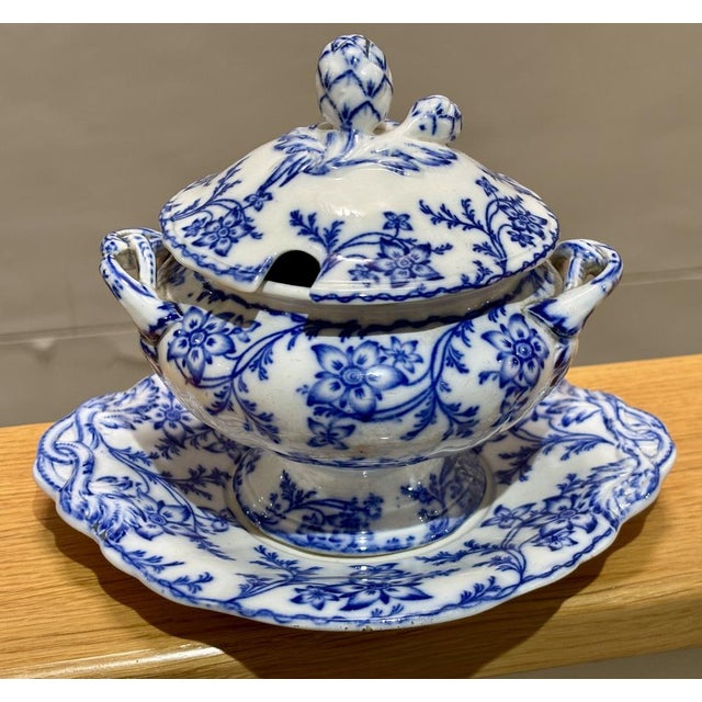 Sugar Bowl or Jam Container by Anemone England for Milton, 1890s For Sale - Image 5 of 16