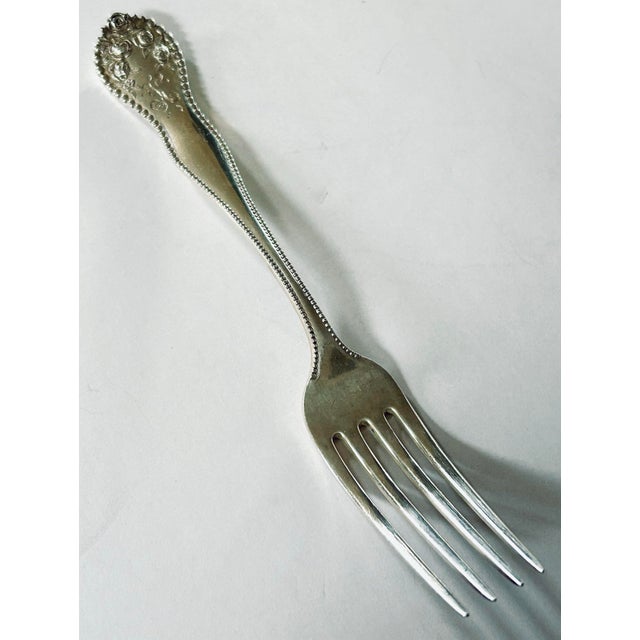 Shreve Gorham Lancaster Sterling Dinner Forks, Set of 5 For Sale In San Francisco - Image 6 of 8