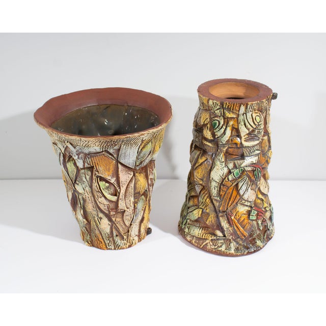 Barry Unitas Barnes 2012 Studio Pottery Vessel For Sale - Image 4 of 9