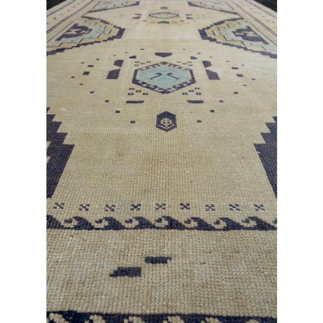 Early 21st Century Turkish Oushak Runner Rug 2'3" x 6'2" #17505 For Sale - Image 5 of 8