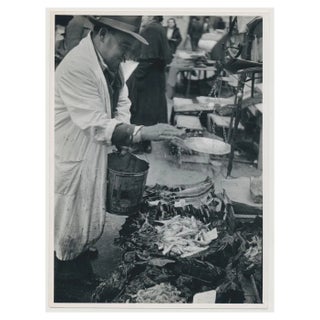 Seller, 1950s, Black and White Photograph For Sale