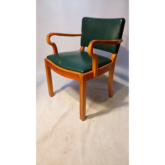 Chairs attributed to Jacob Kjaer, 1940s, Set of 5 For Sale - Image 6 of 12