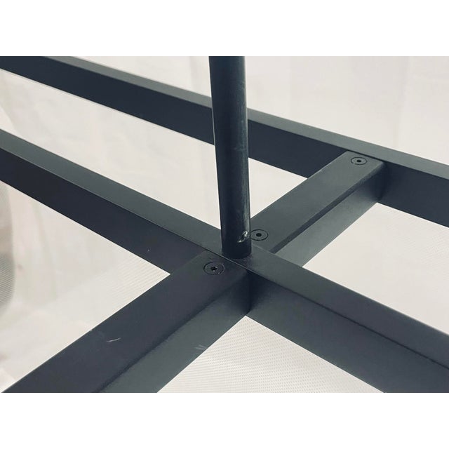 Sean Lavin "Nyra" Linear Pendant for Visual Comfort, Black Metal & Acrylic For Sale - Image 15 of 17