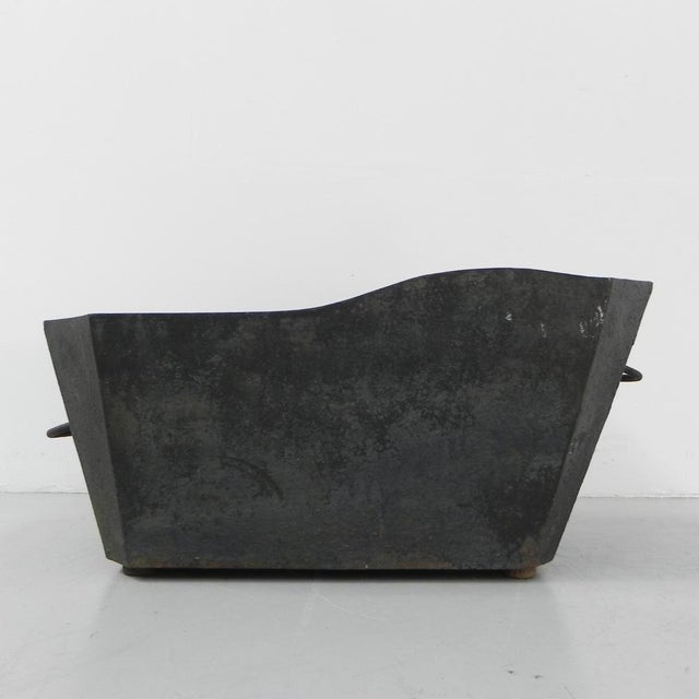 Black Cast Iron Planter, 1930s For Sale - Image 8 of 16