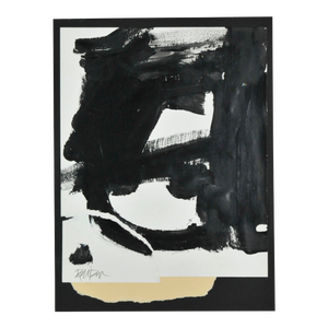 "Torn Tan" Original Abstract Mixed-Media Collage by Robbie Kemper