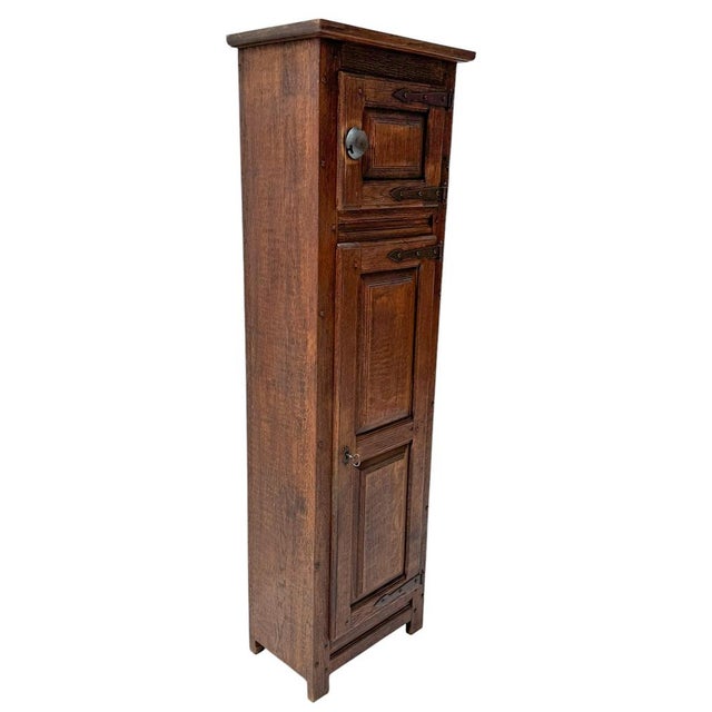 Brutalist Rustic Wabi Sabi Cupboard, 1970s For Sale - Image 3 of 11