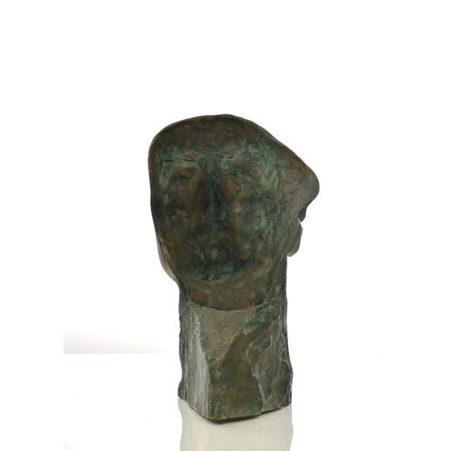Amedeo Bocchi, Head of Man, 1920, Bronze For Sale - Image 4 of 5