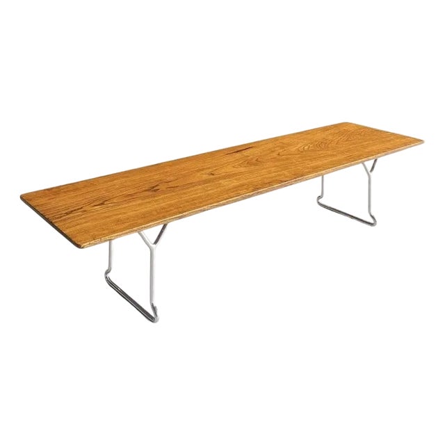 Harry Bertoia-Style Midcentury Modern Bench For Sale